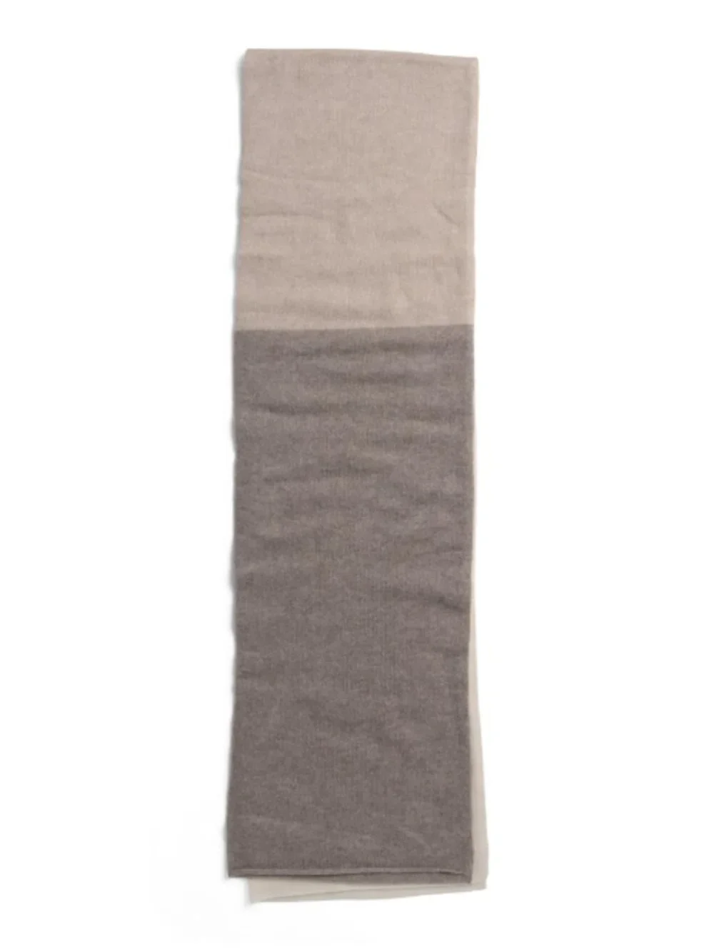 NEW TAHARI Cashmere Jersey Color Blocked Travel Scarf 6M3 268